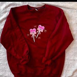 Thrifted fruit of the loom sweatshirt with custom design!